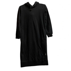 Wemoto organic cotton hoodie sweatshirt dress Sz S